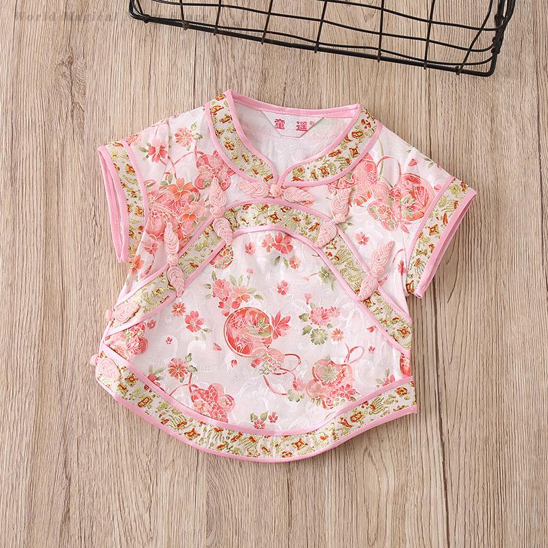 Baby Girls Tang Suit Summer Pr - Summer Clothing Baby Girl recension och pris