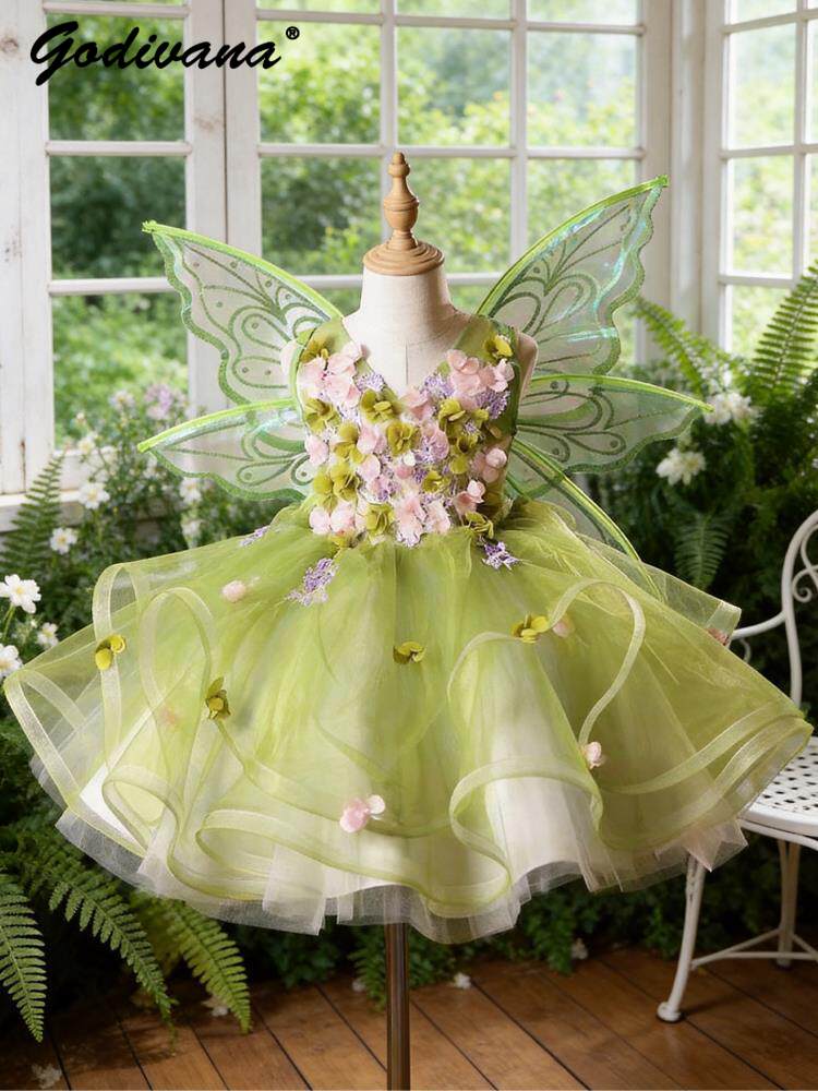 Sweet Baby Girls Butterfly Win - Summer Clothing Baby Girl recension och pris