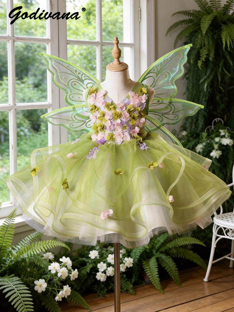 Sweet Baby Girls Butterfly Win - Summer Clothing Baby Girl recension och pris