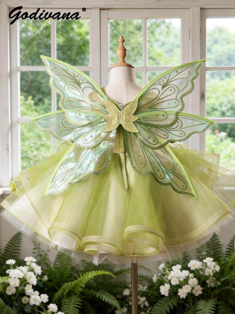 Sweet Baby Girls Butterfly Win - Summer Clothing Baby Girl recension och pris