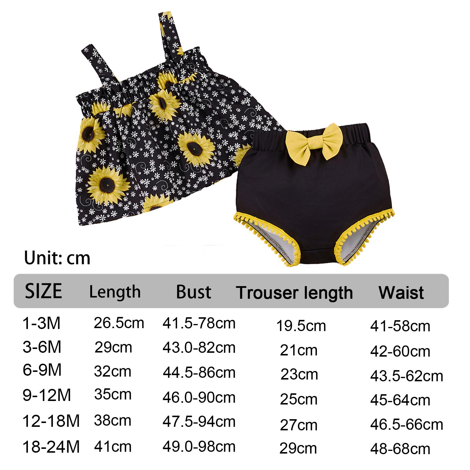 Sleeveless Tops and Shorts Fas - Summer Clothing Baby Girl recension och pris