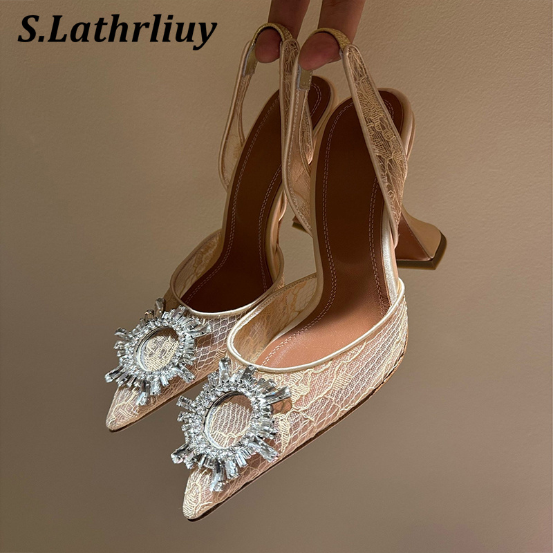 Sandals Rhinestone Flower Poin - Summer Clothing Stores recension och pris