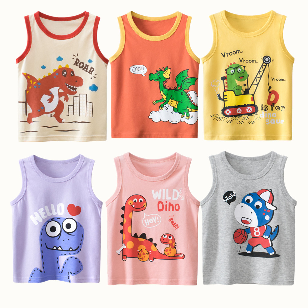 2023 Summe Children Vests for  - Summer Clothing Baby Girl recension och pris